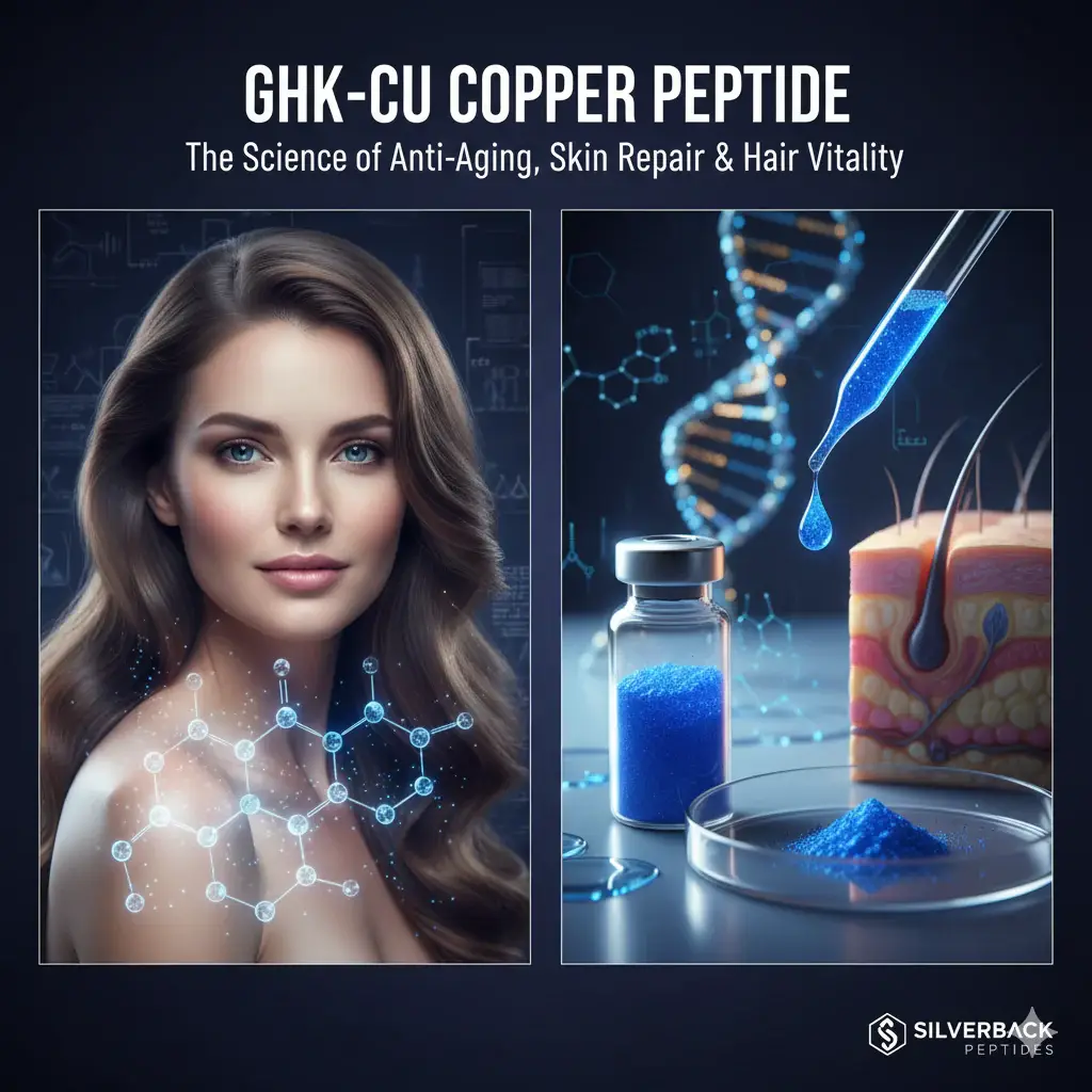 GHK-Cu Copper Peptide: The Science of Anti-Aging, Skin Repair, and Hair Vitality